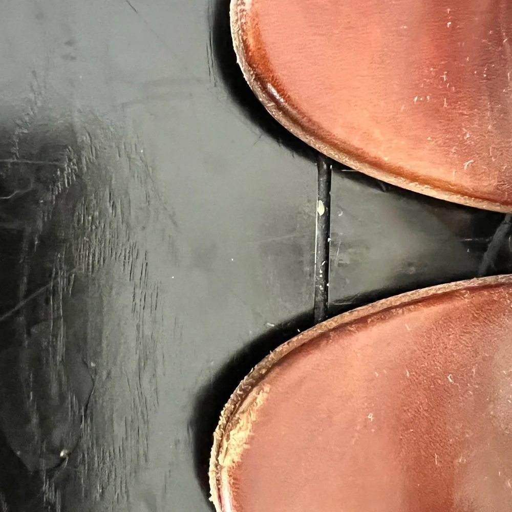 Vintage Hermes Tan Leather Sandals - Picture 4 of 5